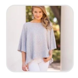 Impeccable Pig Cropped Light Gray Sweater
